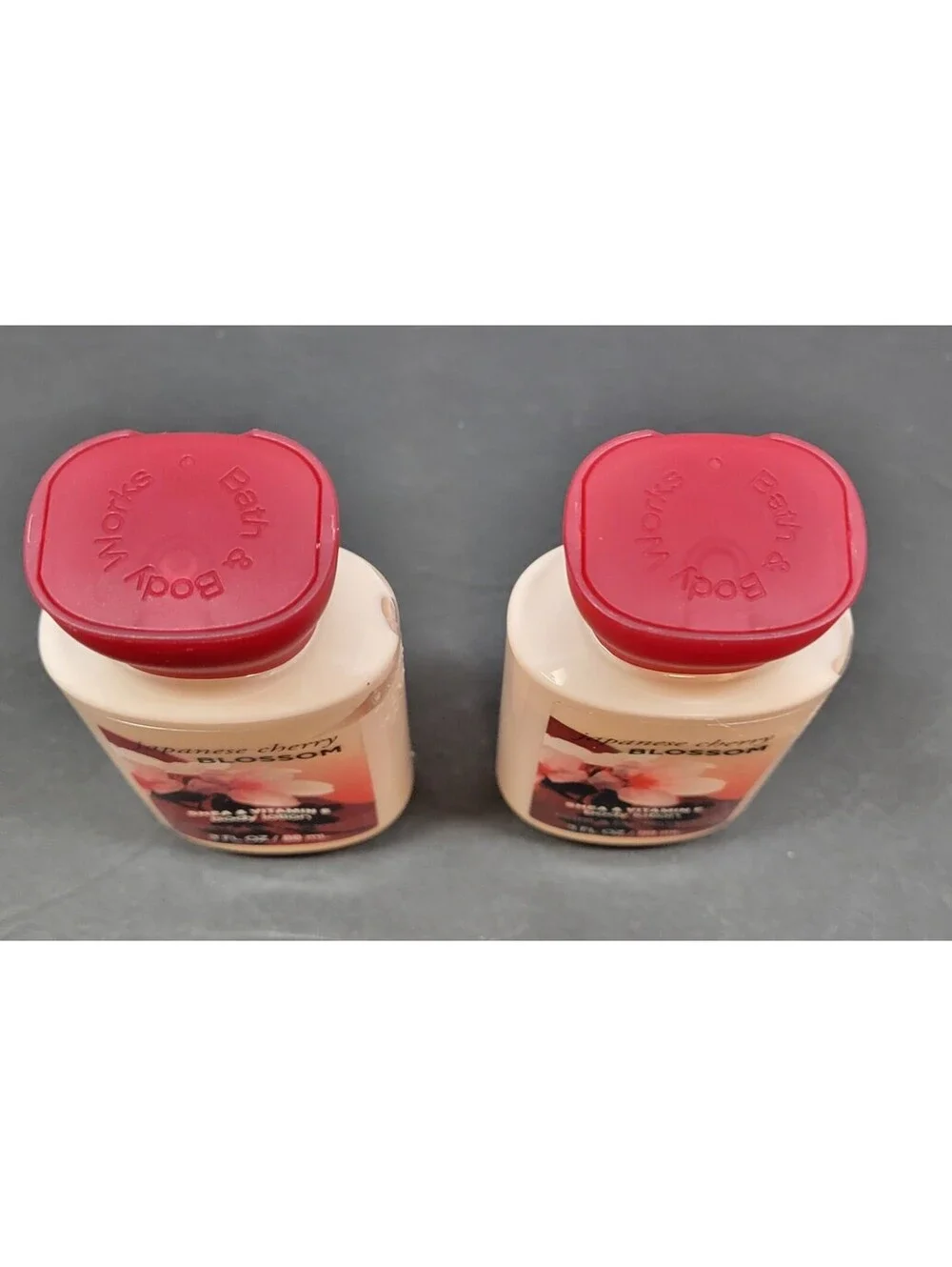 New Bath & Body Works 3 oz Japanese Cherry Blossom Body Lotion Travel-Lot of 2